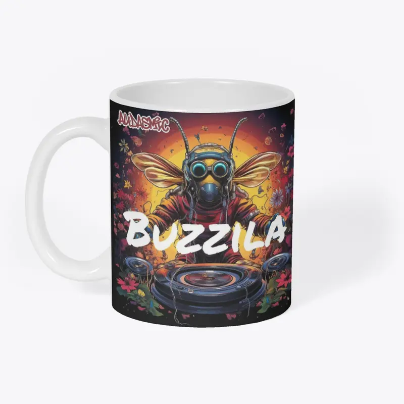 BuZZila Mug (Audasmic Print)