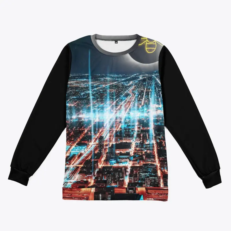 Headlights Sweatshirt (All Over Print)