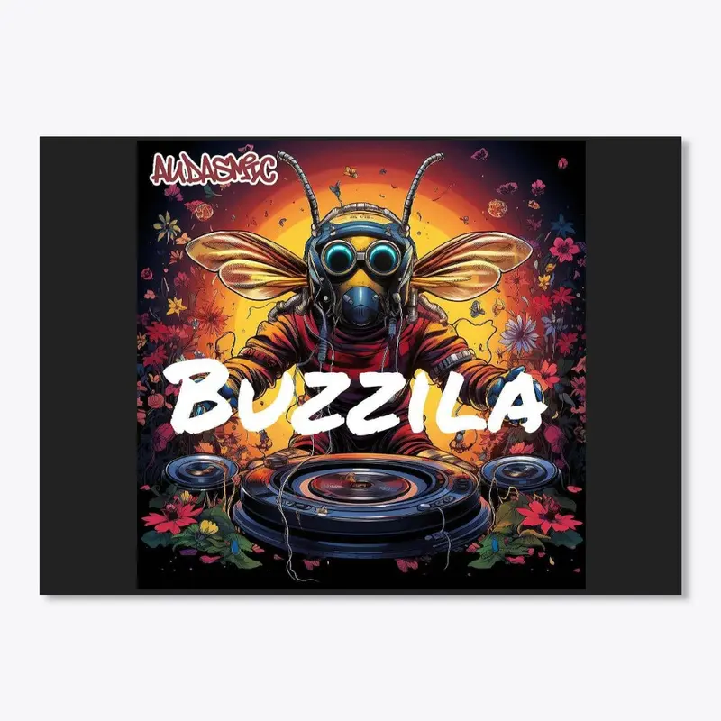 BuZZila vinyl Sticker - Audasmic