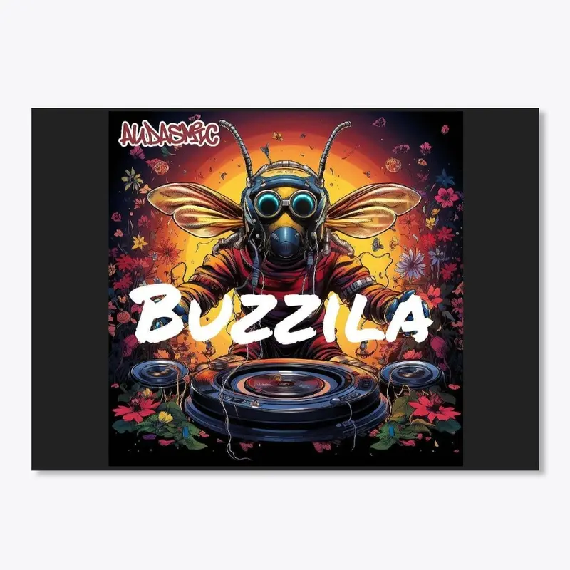 BuZZila vinyl Sticker - Audasmic